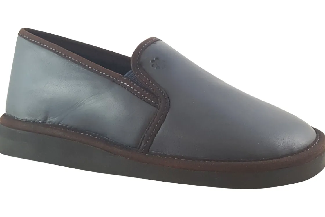 Padders Plain Toe | Mens Slippers<Noris Mens Leather Slippers