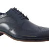 Paolo Vandini Mens Shoes | Brogues<Gerrard Mens Leather Brogue Shoes