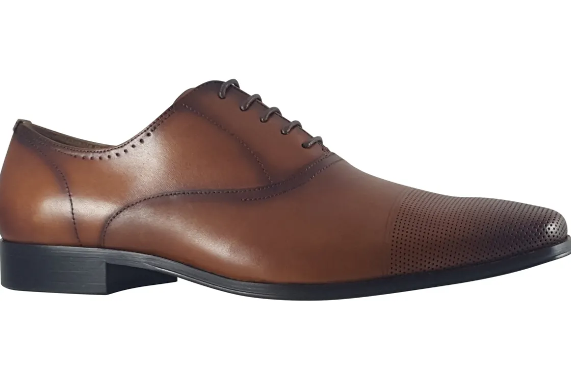 Paolo Vandini Oxford Toe Cap | Mens Shoes<Muldoon Oxford Mens Leather Shoes