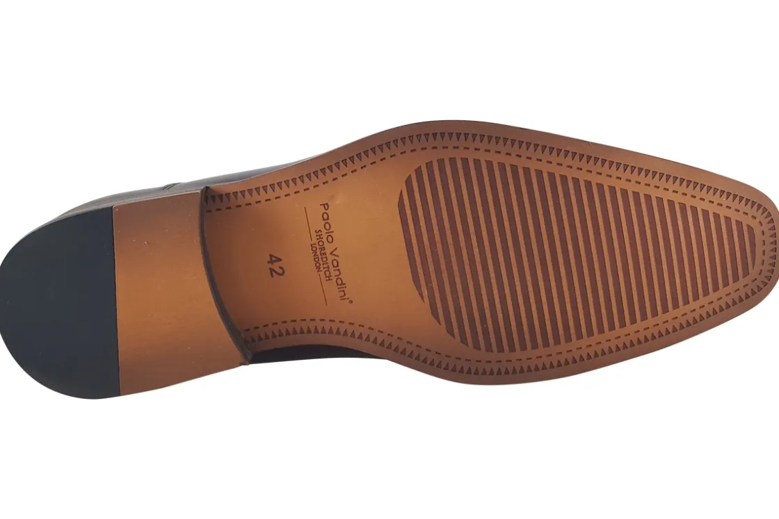 Paolo Vandini Mens Shoes | Oxford Toe Cap<Thistle Mens Leather Shoes