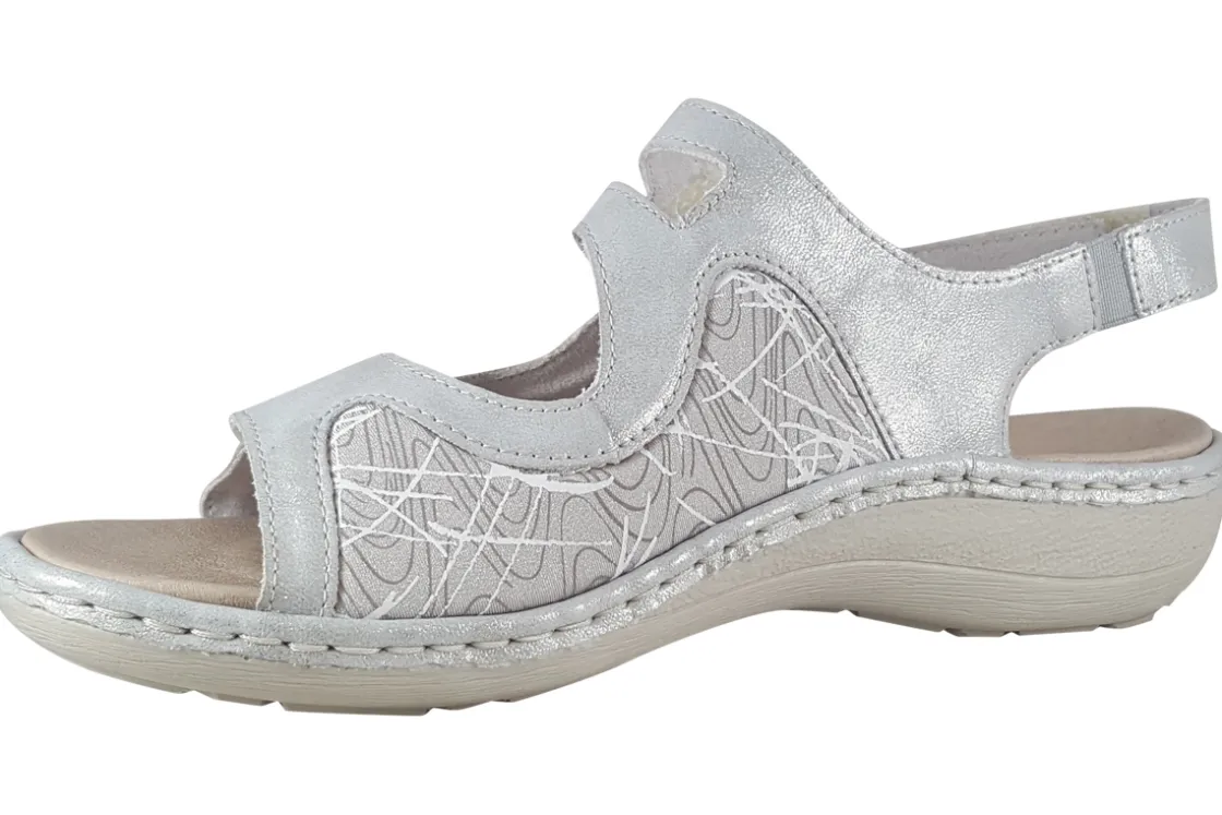 Women Remonte Womens Sandals<Acorn D7647 (Wide Fit) Womens Fashion Sandals
