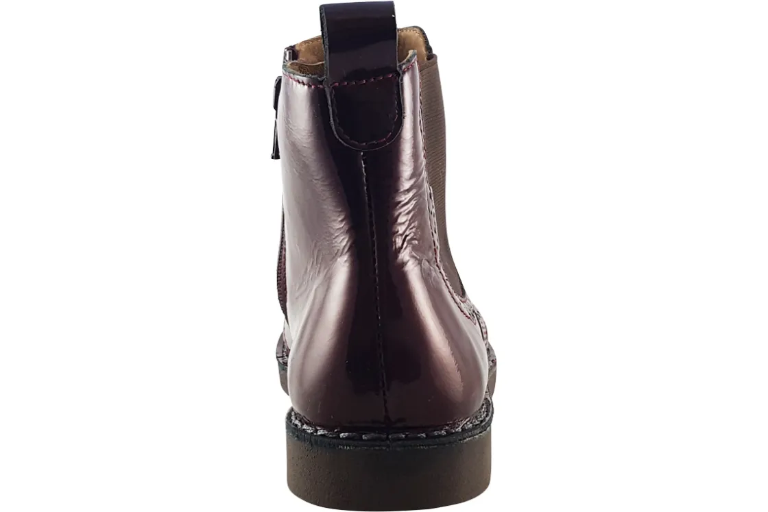 Ricosta Zip | Removable Insole<Dallas II 7600102 Girls Leather Patent Boots
