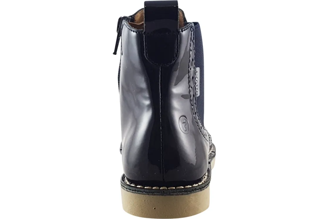 Ricosta Zip | Removable Insole<Dallas II 7600102 Girls Leather Patent Boots