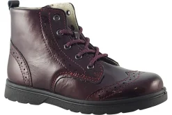 Ricosta Zip | Removable Insole<Jemmy 2500502 Girls Leather Patent Boots