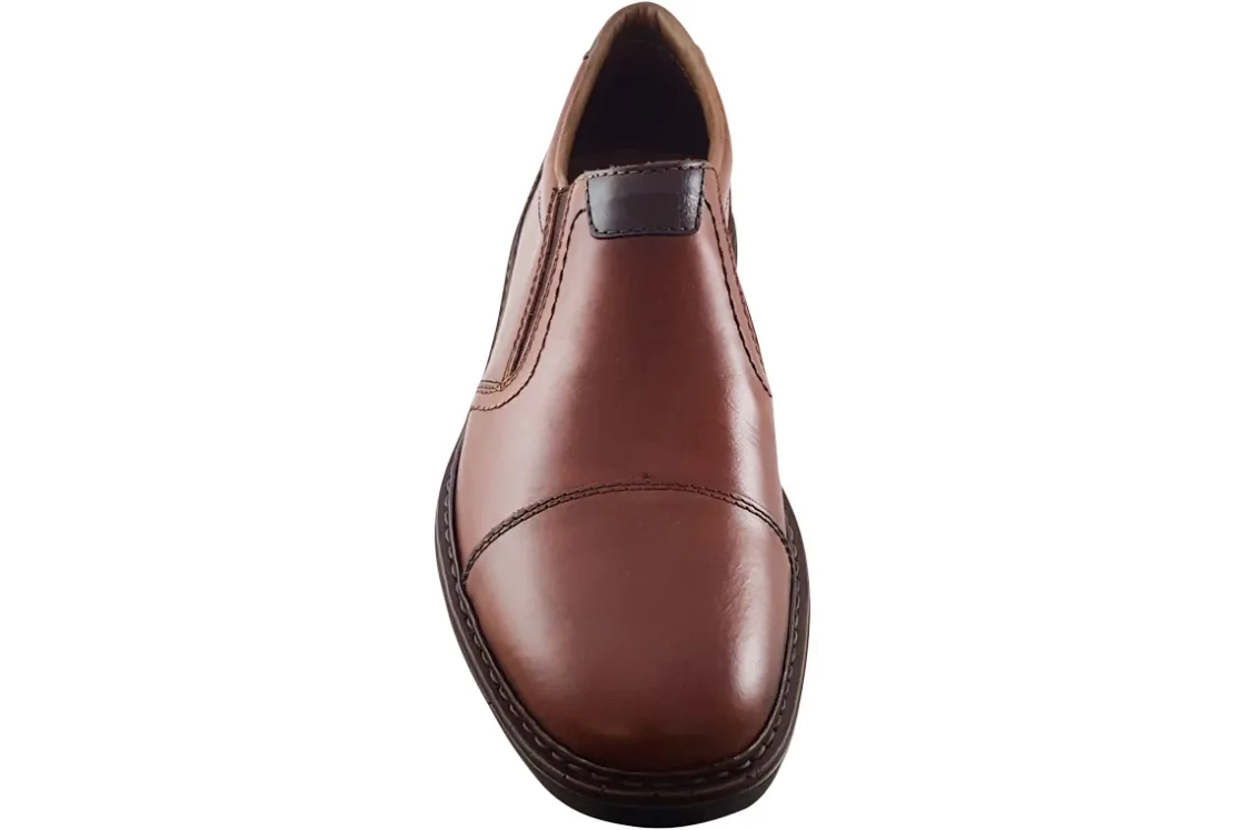 Rieker Oxford Toe Cap | Mens Shoes<AJAX 17659 Peanut Mens Leather Shoes