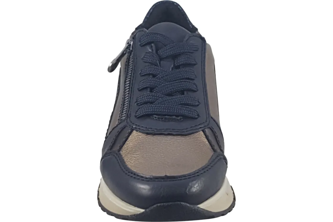 Women Rieker Womens Fashion Trainers<Bishop 49002-14 (Wide Fit) Womens Fashion Trainers
