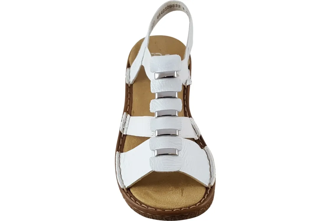 Women Rieker Womens Sandals<Cantara 62850 Womens Leather Sandals