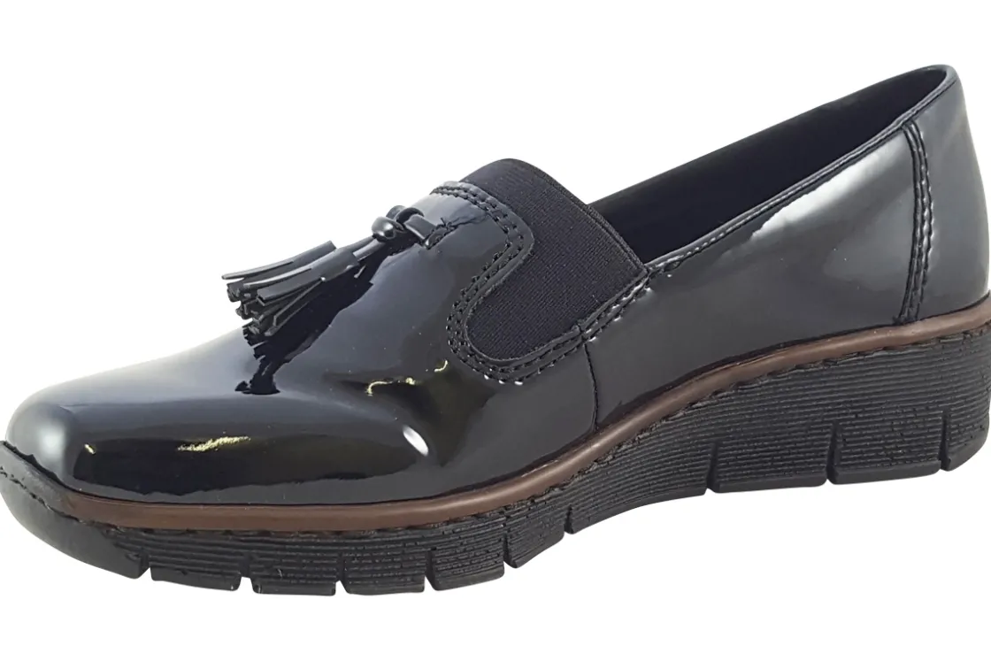 Women Rieker Womens Shoes | Womens Loafers<Cyrus 53751 Womens Loafer Shoes