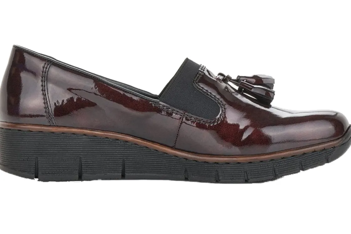 Women Rieker Womens Shoes | Womens Loafers<Cyrus 53751 Womens Loafer Shoes