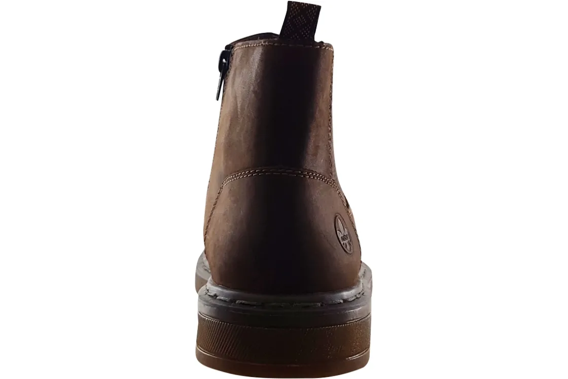 Rieker Plain Toe | Mens Boots<Imter 31650 Mens Nubuck Boots