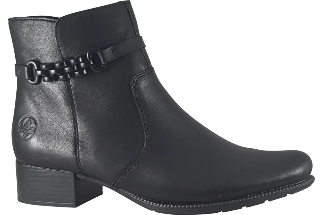 Women Rieker Womens Boots<Kerry 78676 Womens Leather Ankle Boots