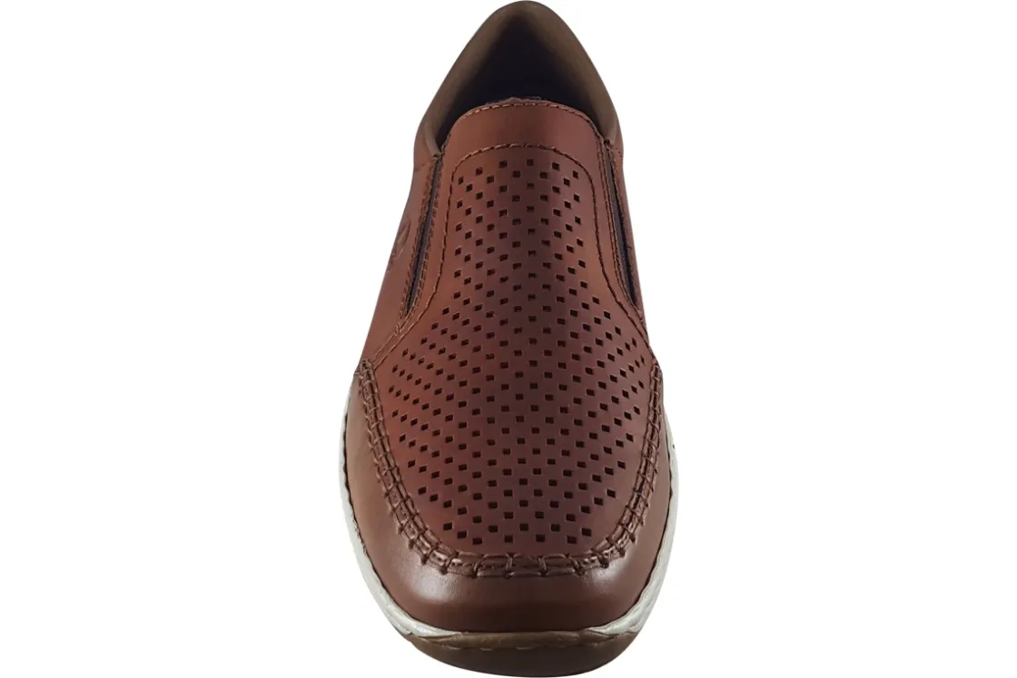 Rieker Mens Shoes<Loeb 08868 Mens Leather Shoes