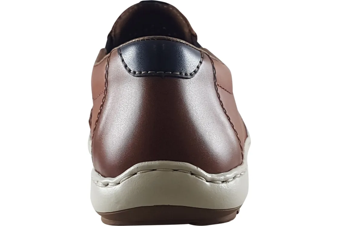 Rieker Mens Shoes<Loeb 08868 Mens Leather Shoes