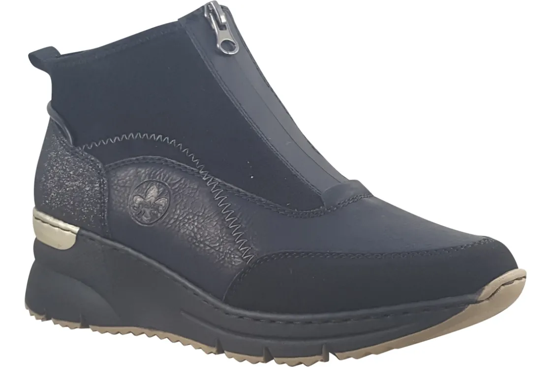 Women Rieker Womens Boots<Madette N6361-00 Womens Ankle Boots