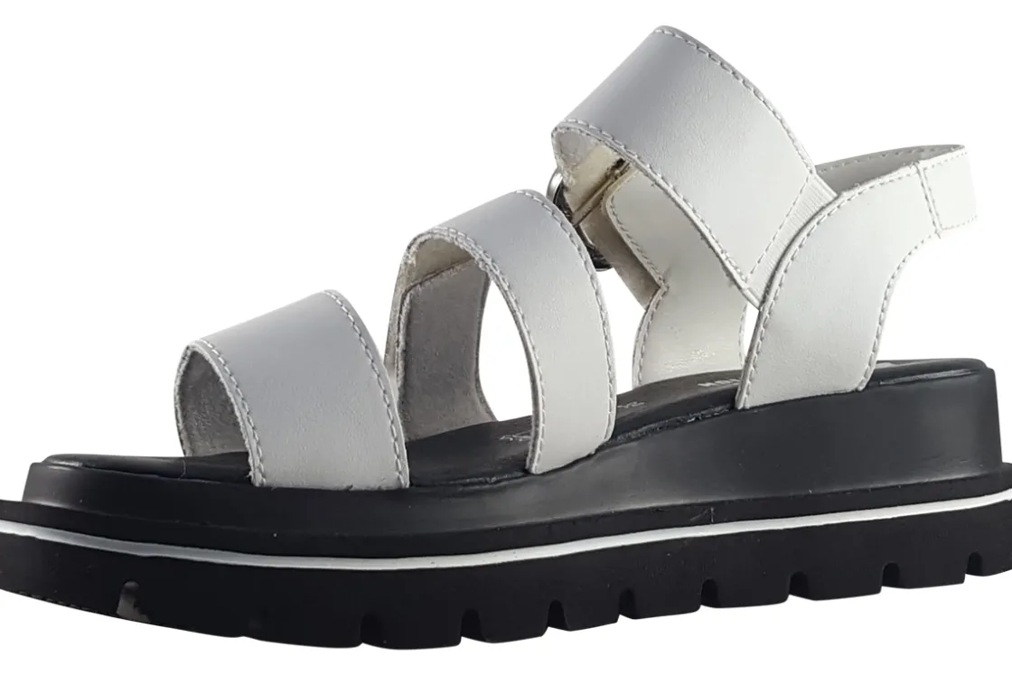 Women Rieker Womens Sandals<Moth W1650 Womens Leather Sandals