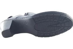 Women Rieker Womens Shoes<Officer 5717301 Black Womens Leather Shoes