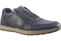 Rieker Apron Toe | Mens Shoes<Quest B2112 Mens Leather Fashion Trainers