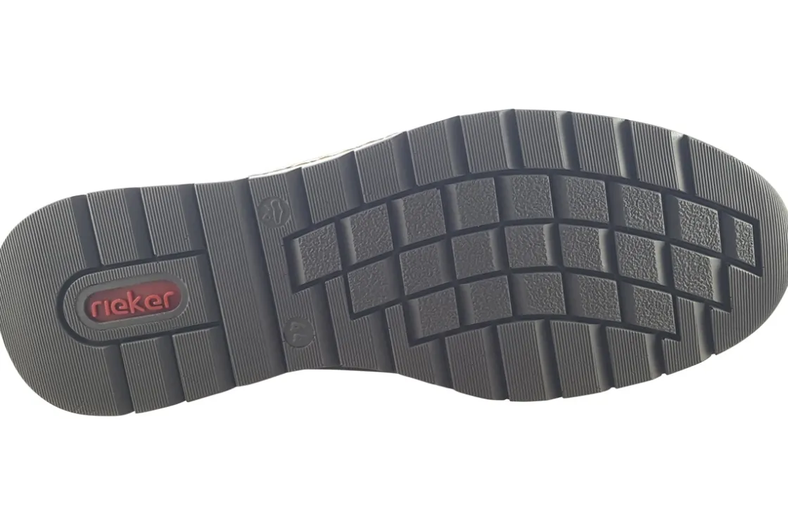 Rieker Apron Toe | Mens Shoes<Quest B2112 Mens Leather Fashion Trainers