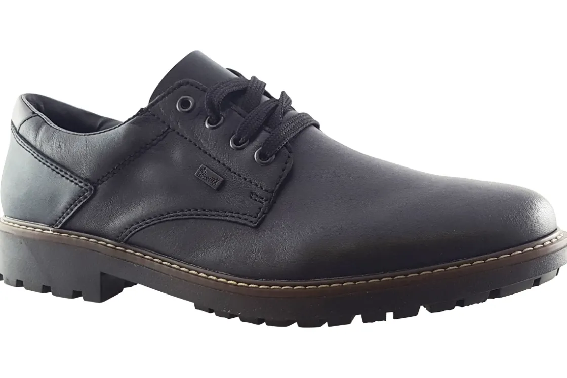 Rieker Mens Shoes<Real F4611 Mens Leather Shoes