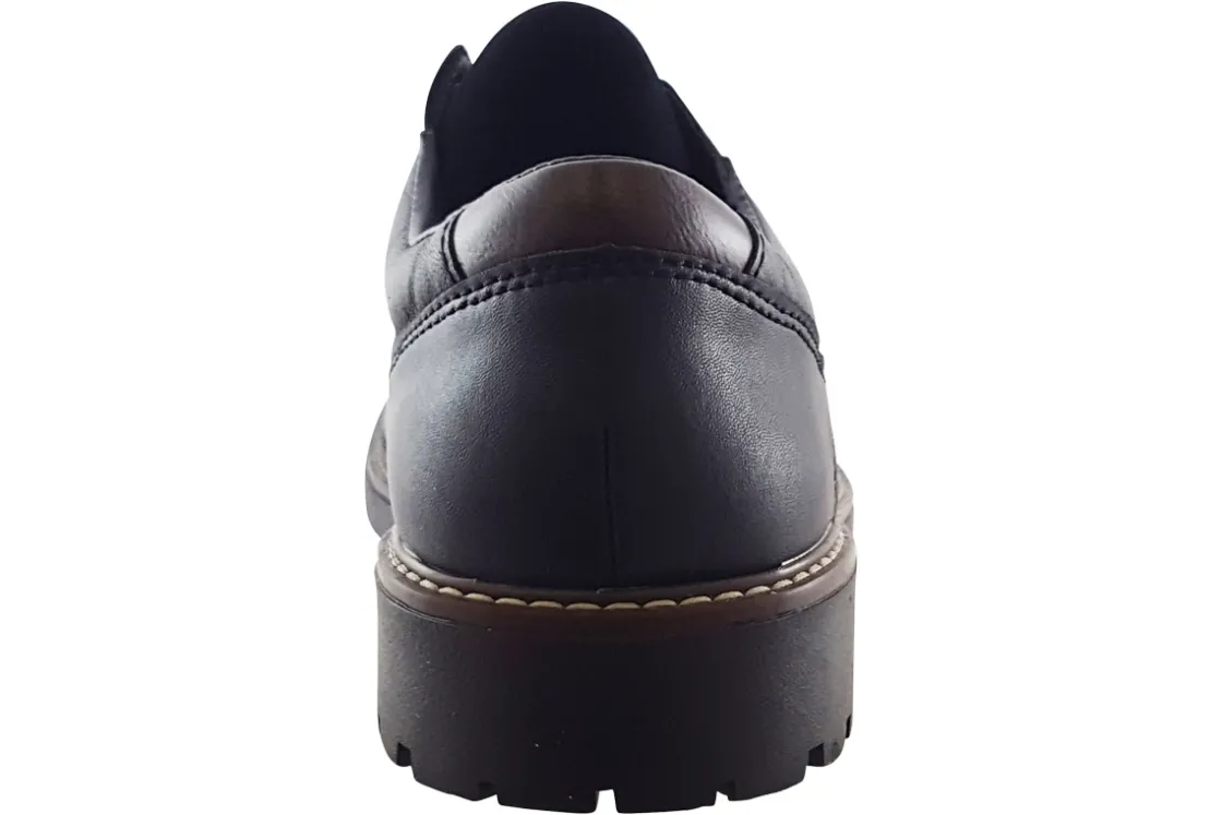 Rieker Mens Shoes<Real F4611 Mens Leather Shoes