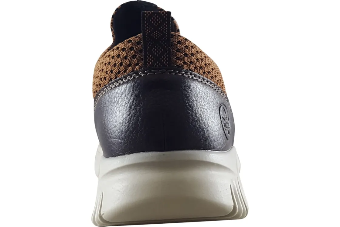 Rieker Plain Toe | Mens Shoes<Sebastien B7588 Mens Fashion Trainers