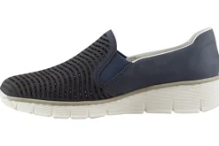 Women Rieker Womens Fashion Trainers<Slip 53792 Womens Leather Fashion Trainers