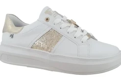 Women Rieker Womens Fashion Trainers<Troll W1202-82 Womens Fashion Trainers White Gold