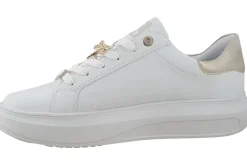 Women Rieker Womens Fashion Trainers<Troll W1202-82 Womens Fashion Trainers White Gold