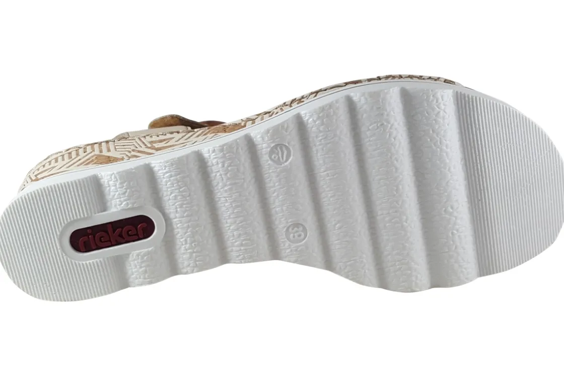 Women Rieker Womens Sandals<Valentine 67173-60 Womens Sandals