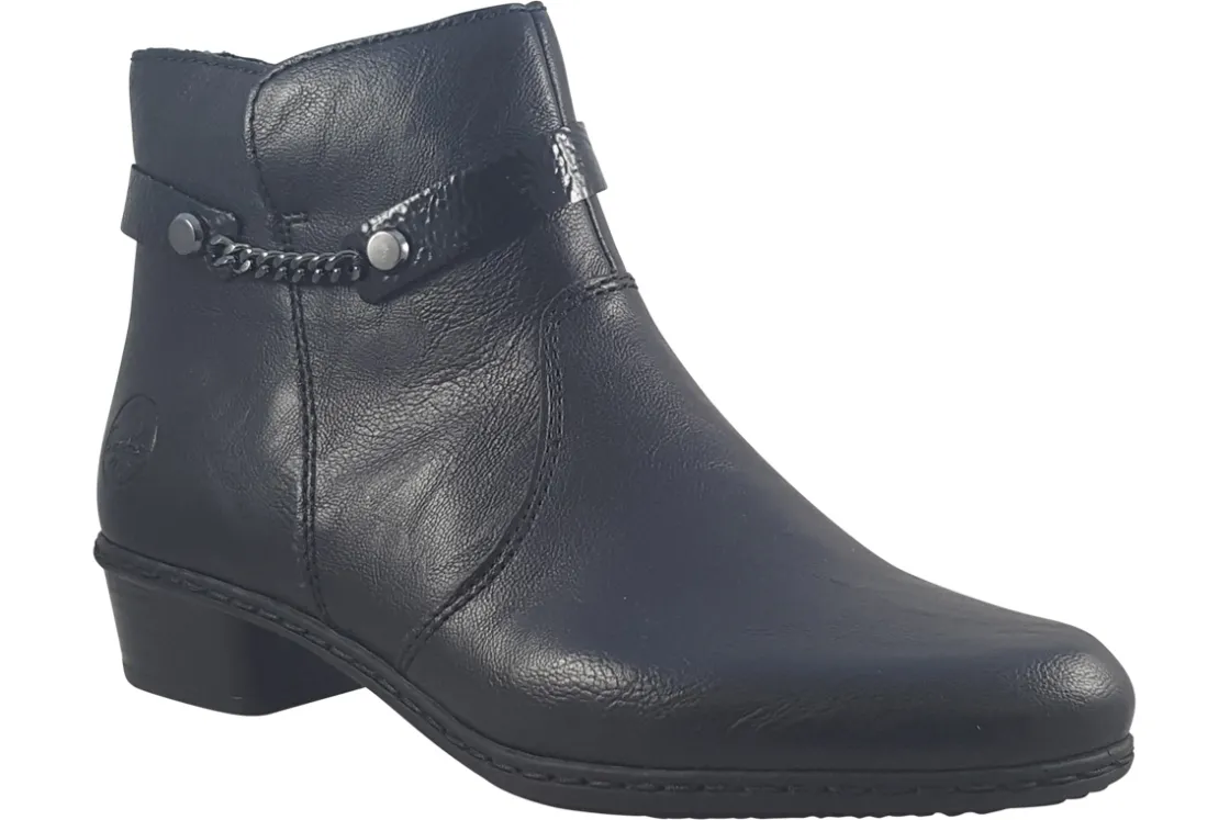 Women Rieker Womens Boots<Yank Y0783-00 Womens Ankle Boots
