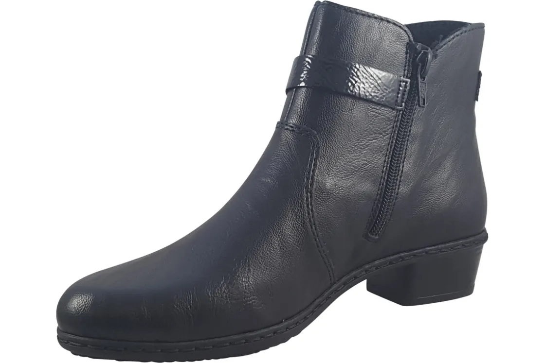 Women Rieker Womens Boots<Yank Y0783-00 Womens Ankle Boots