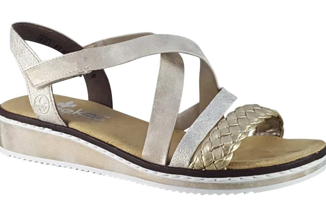 Women Rieker Womens Sandals<Yard V3663 Womens Sandals