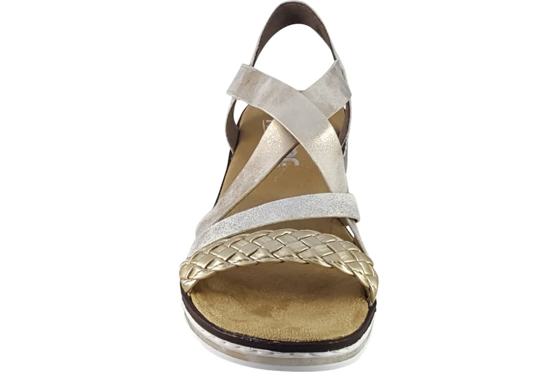 Women Rieker Womens Sandals<Yard V3663 Womens Sandals