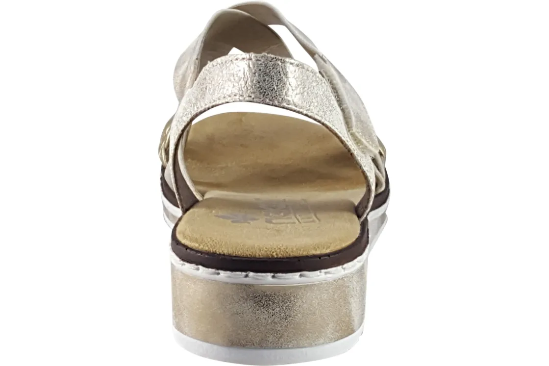 Women Rieker Womens Sandals<Yard V3663 Womens Sandals