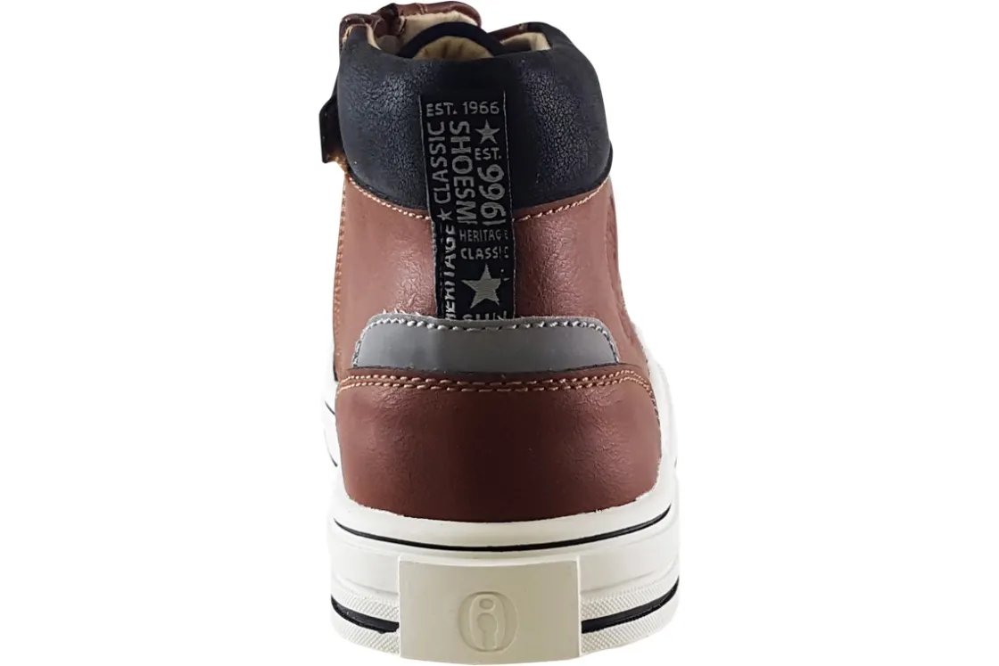 BOY SHOESME Zip | Removable Insole<Kenny ON22W208-A Boys Boots