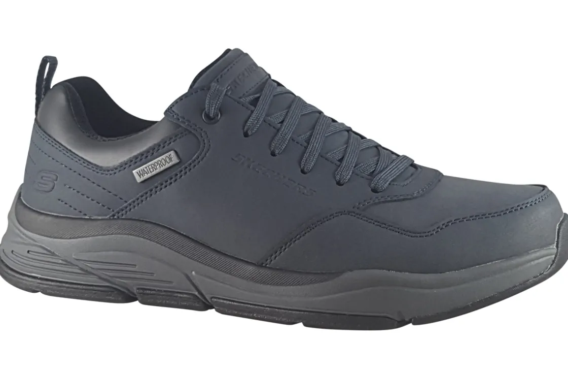 Skechers Mens Shoes | Apron Toe<Benago 210021 Mens Leather Fashion Trainers