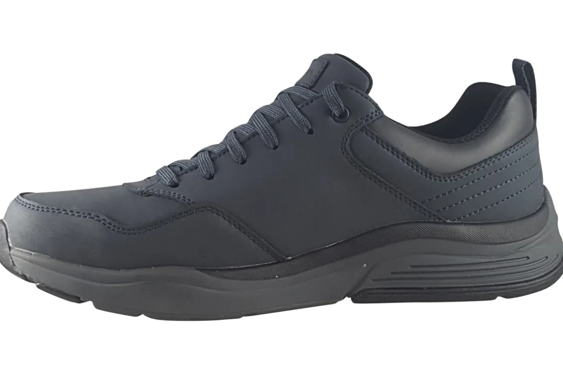 Skechers Mens Shoes | Apron Toe<Benago 210021 Mens Leather Fashion Trainers