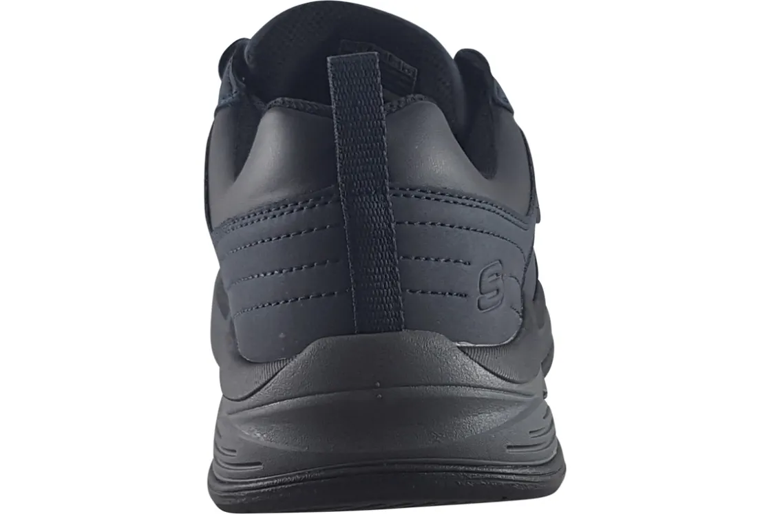Skechers Mens Shoes | Apron Toe<Benago 210021 Mens Leather Fashion Trainers