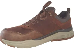 Skechers Mens Shoes | Apron Toe<Benago 210021 Mens Leather Fashion Trainers