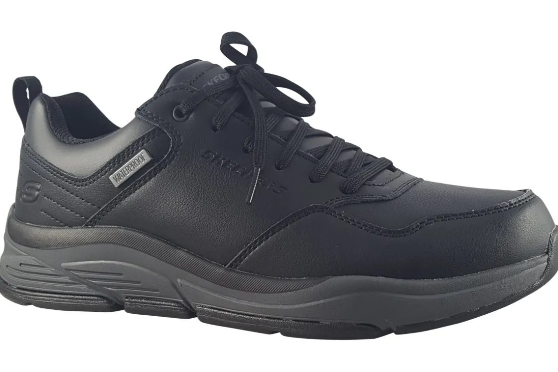 Skechers Mens Shoes | Apron Toe<Benago 210021 Mens Leather Fashion Trainers