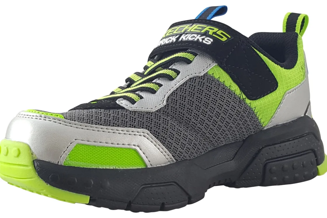 BOY Skechers Velcro | Washable<Brick Kicks 2.0 402219L Boys Trainers