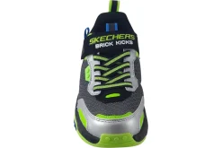 BOY Skechers Velcro | Washable<Brick Kicks 2.0 402219L Boys Trainers