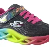 Skechers Velcro | Lights<Color Radiant 302325L Girls Sports Trainers