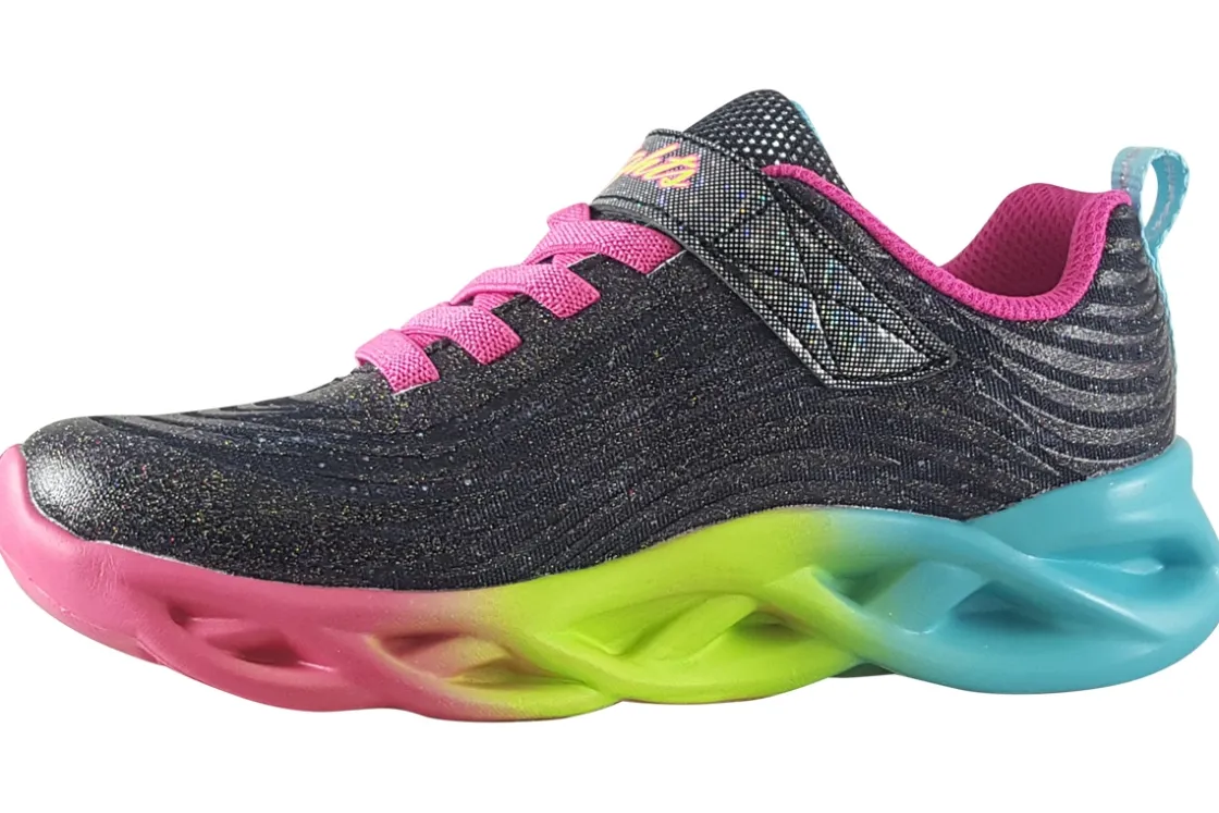 Skechers Velcro | Lights<Color Radiant 302325L Girls Sports Trainers