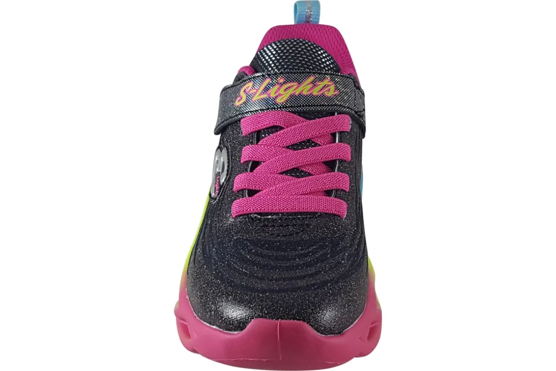Skechers Velcro | Lights<Color Radiant 302325L Girls Sports Trainers