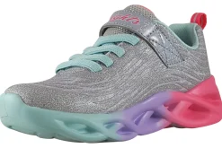 Skechers Velcro | Lights<Color Radiant 302325L Girls Sports Trainers