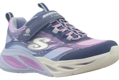 Skechers Velcro | Lights<Cosmic Glow 303712L Girls Light Up Trainers