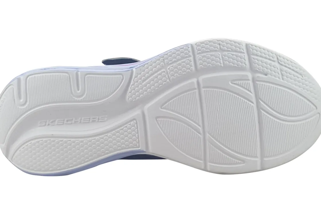 Skechers Velcro | Lights<Cosmic Glow 303712L Girls Light Up Trainers