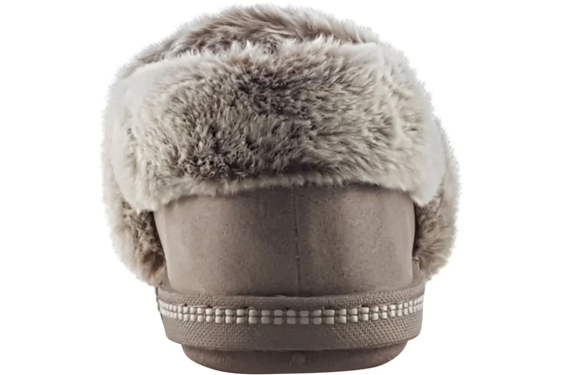 Women Skechers Womens Slippers<Cosy Camp LetsToast 167622 Womens Fluffy Slippers