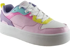 Skechers Laced | Washable<CourtHigh Crush 310191L Girls Sports Trainers